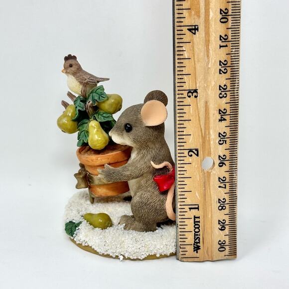 Vintage Fitz and Floyd Charming Tails On The First Day of Christmas Figurine - Picture 8 of 12